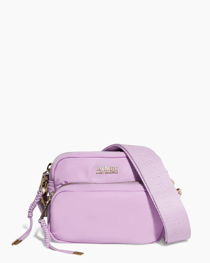 aimee kestenberg Nylon Camera Crossbody Lilac