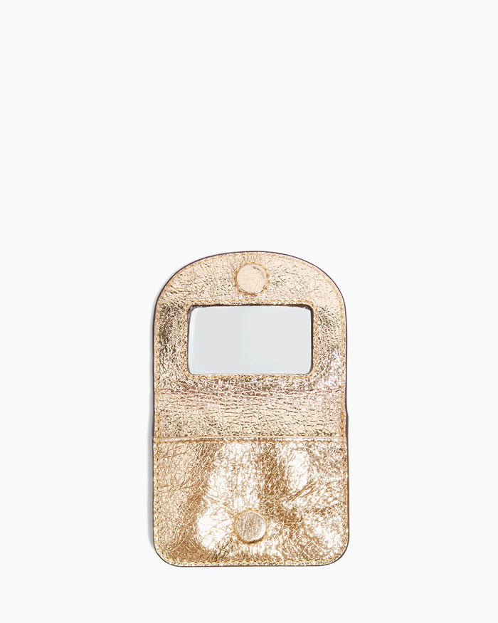 Aimee Kestenberg Pucker Up CC Wallet Crinkled Gold