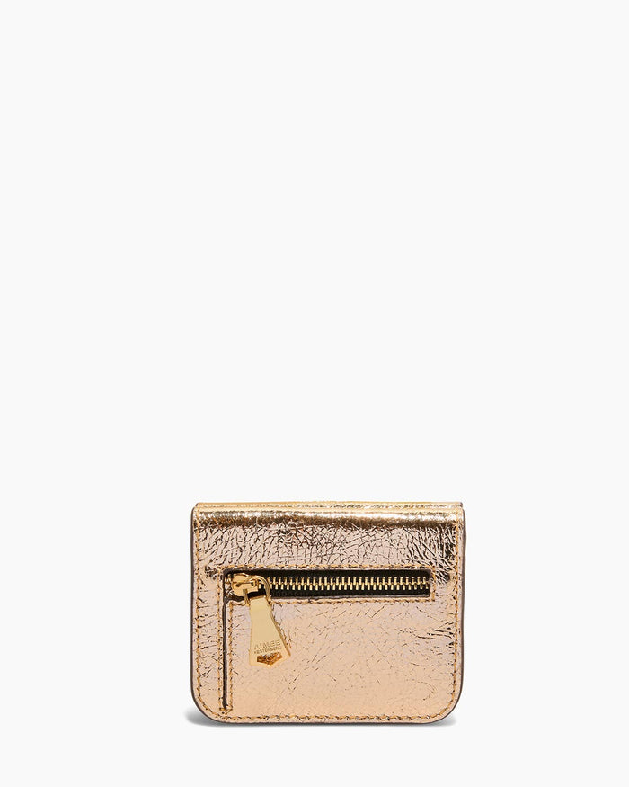 Aimee Kestenberg Pucker Up CC Wallet Crinkled Gold