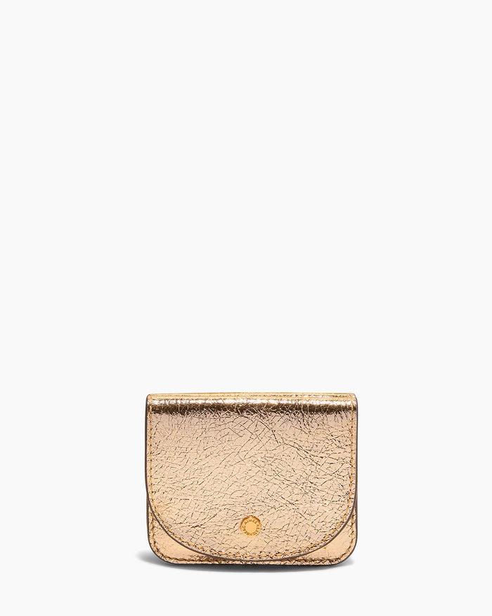 aimee kestenberg Pucker Up CC Wallet Crinkled Gold