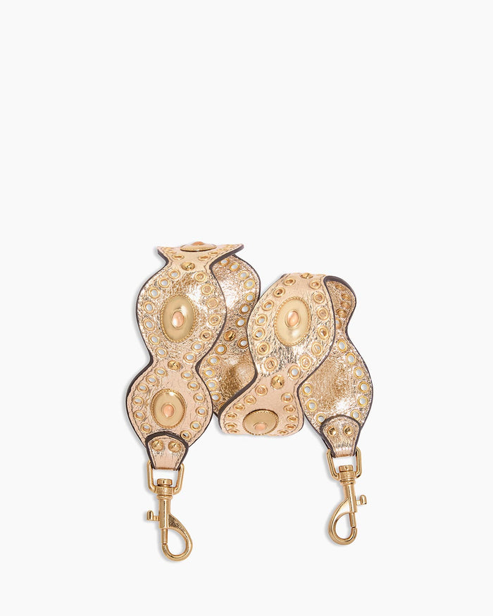 aimee kestenberg Roma Strap Crinkled Gold