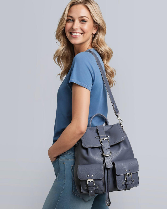 Aimee Kestenberg Saddle-Up Backpack Soft Ink