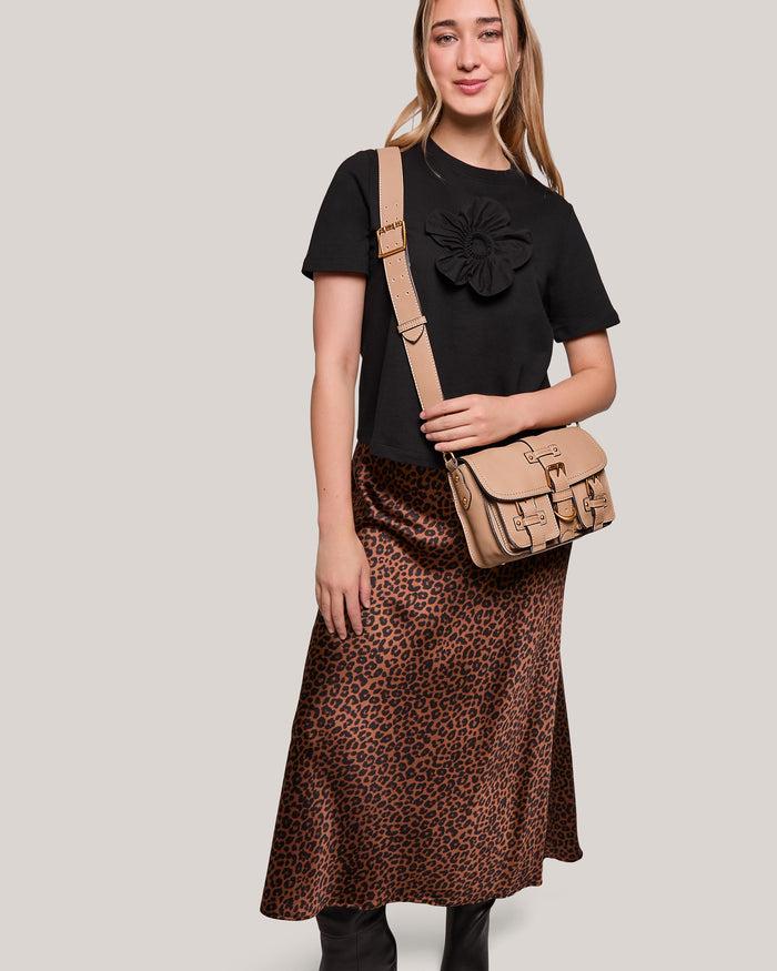 Aimee Kestenberg Saddle-Up Crossbody Nude