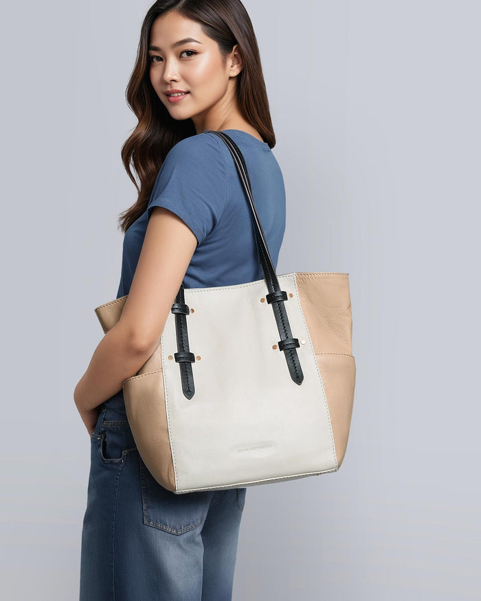 Aimee Kestenberg Sullivan Tote Chalk Colorblock