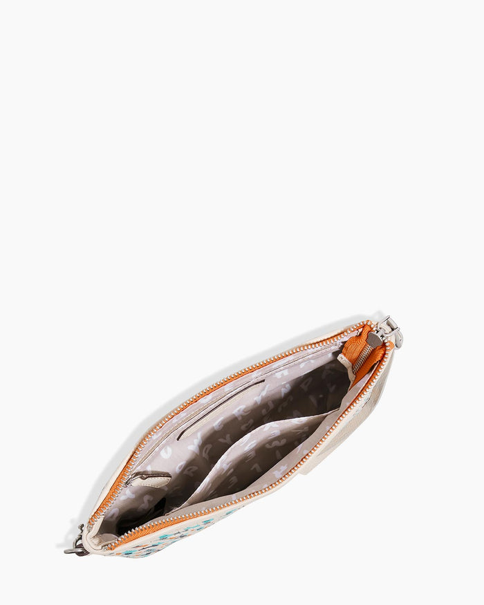 Aimee Kestenberg Woven Wristlet Pouch Multi Woven