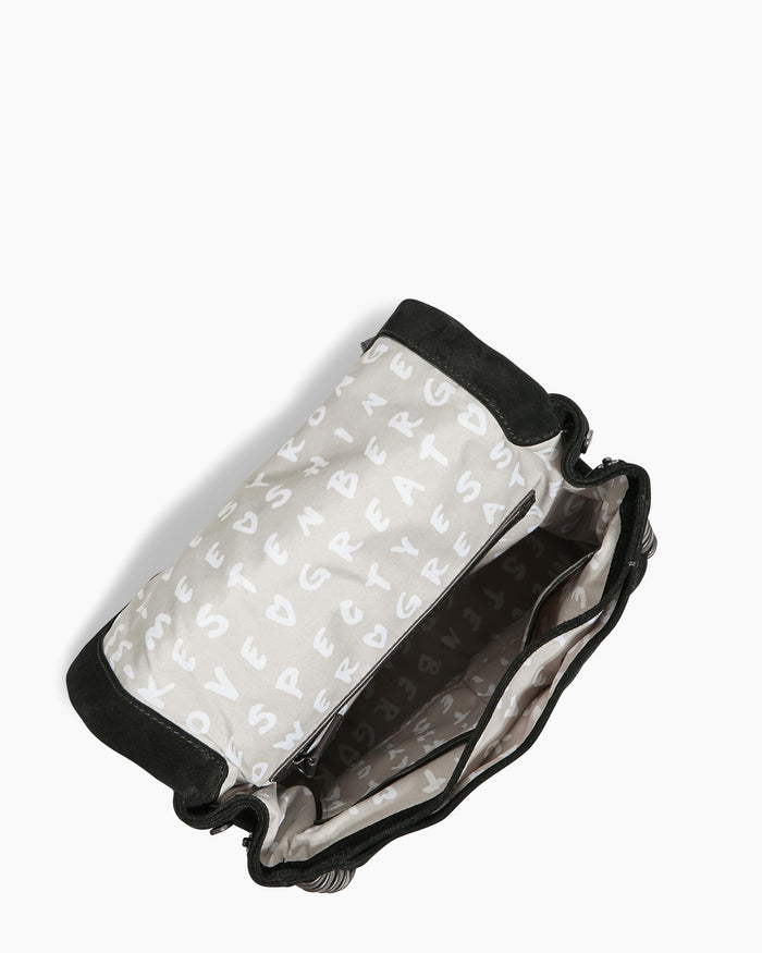 Aimee Kestenberg Zen Backpack Black Suede