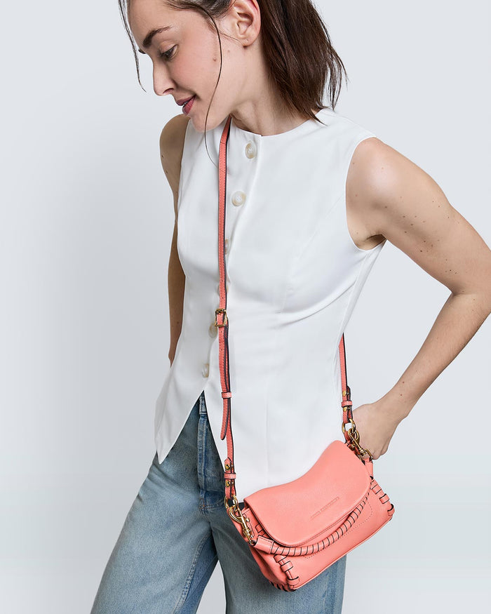 Aimee Kestenberg Zen Mini Crossbody Cosmic Coral