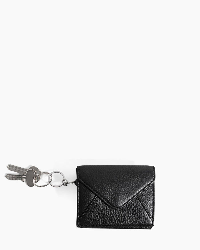 Aimee Kestenberg Zip It Up Trifold Wallet Black