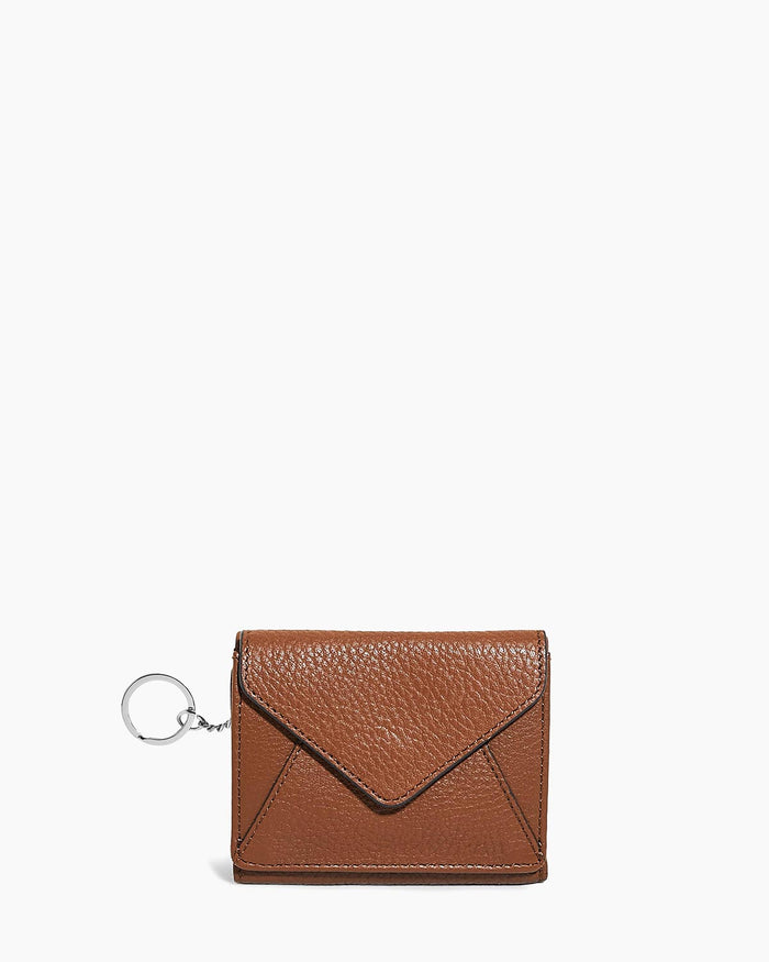 aimee kestenberg Zip It Up Trifold Wallet Chestnut