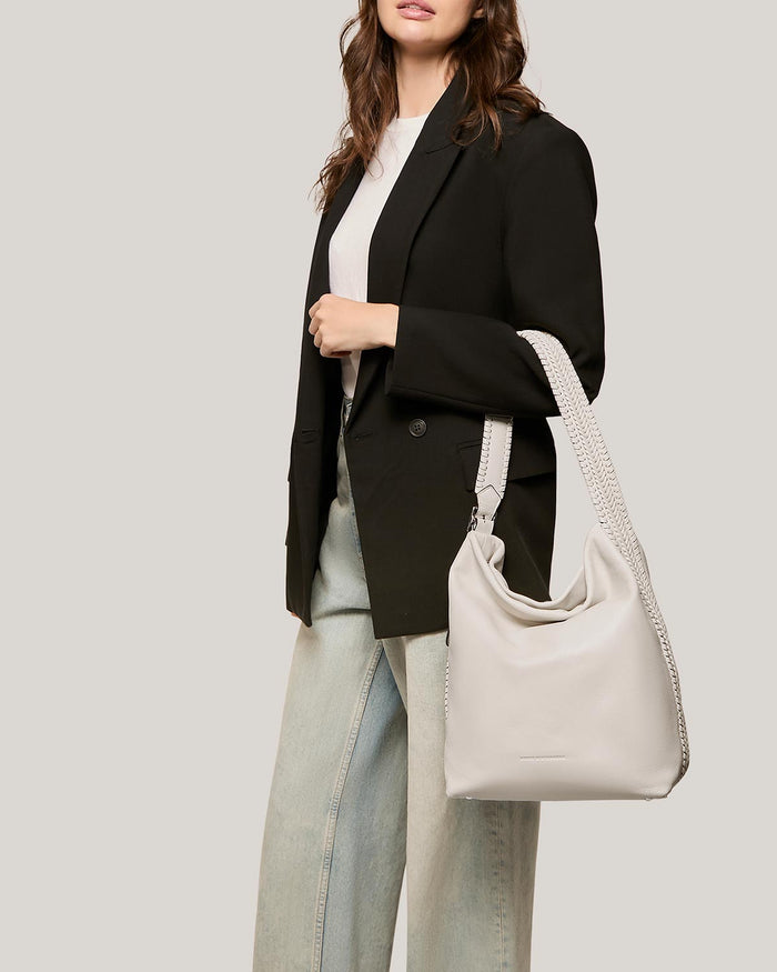 Aimee Kestenberg All For Love Bucket Shoulder Bag Chalk