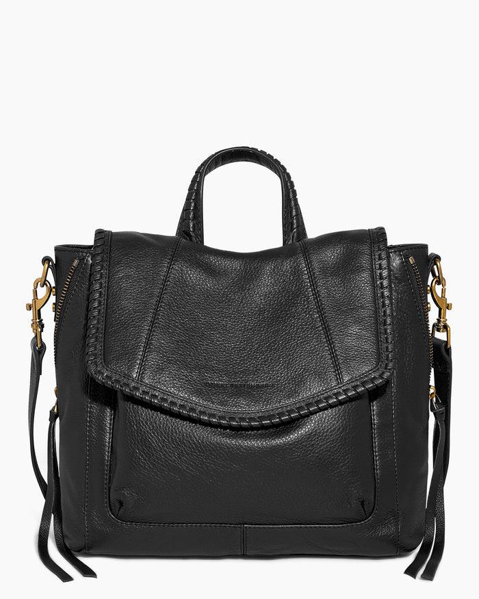 aimee kestenberg All For Love Convertible Backpack Black with 14k Yellow Gold