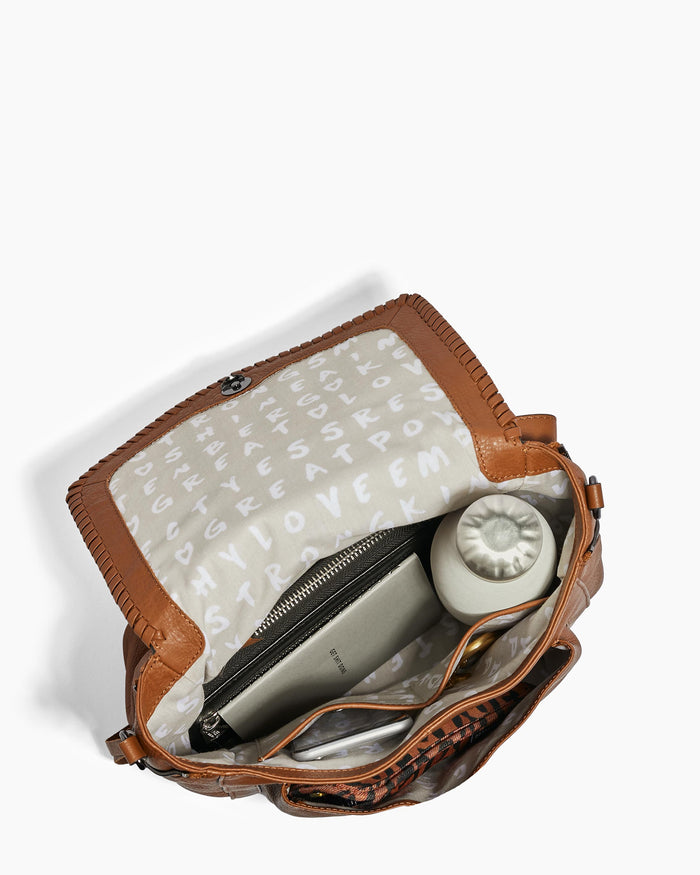 Aimee Kestenberg All For Love Convertible Backpack Chestnut