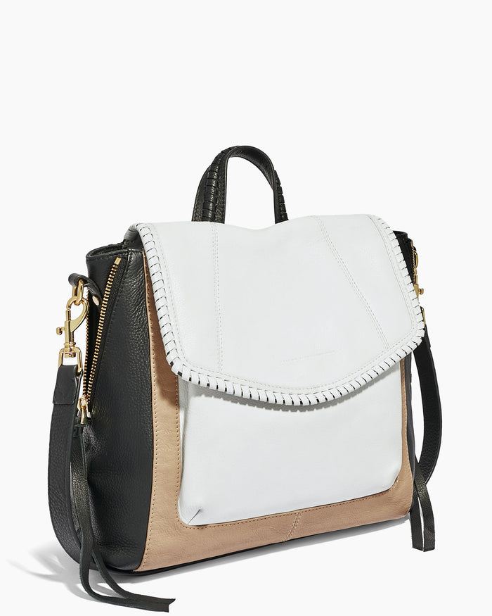 Aimee Kestenberg All For Love Convertible Backpack Oat Colorblock
