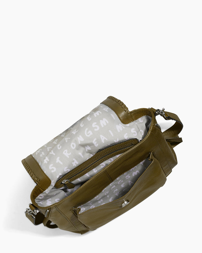 Aimee Kestenberg All For Love Convertible Backpack Soft Olive