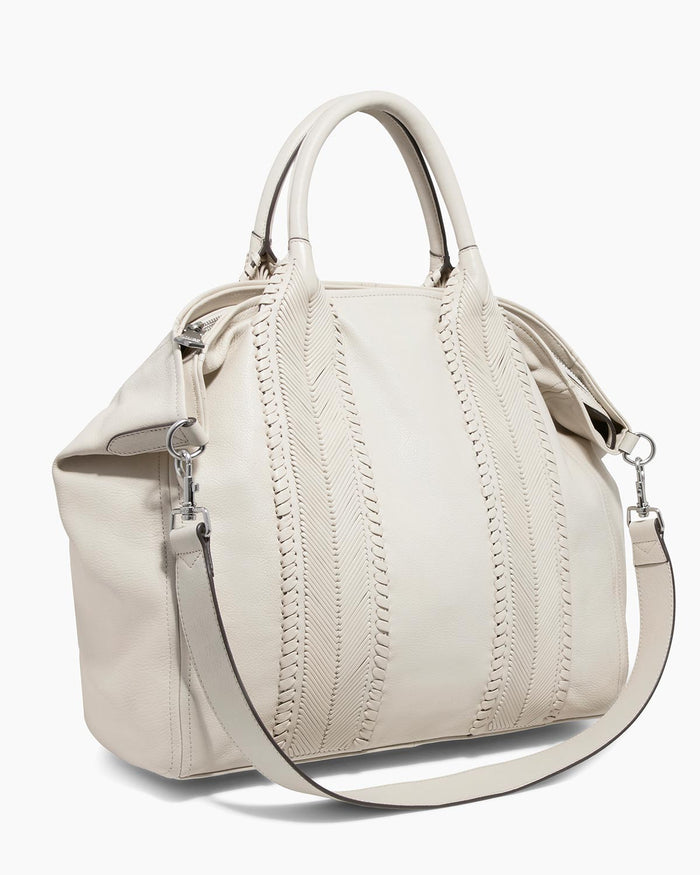 Aimee Kestenberg All For Love Convertible Top Zip Tote Chalk