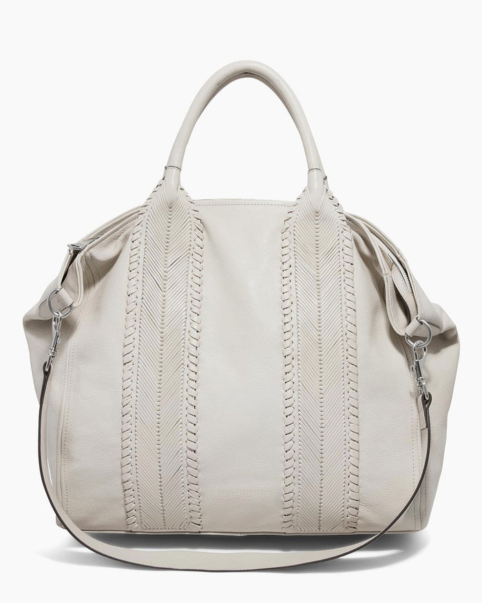 aimee kestenberg All For Love Convertible Top Zip Tote Chalk