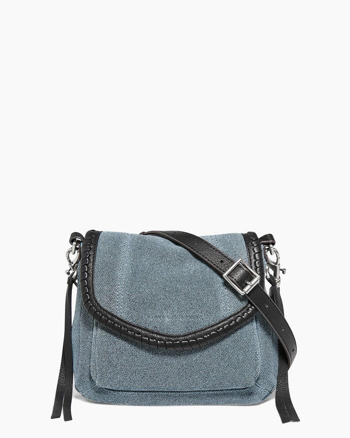 aimee kestenberg All For Love Mini Crossbody Bright Denim Leather
