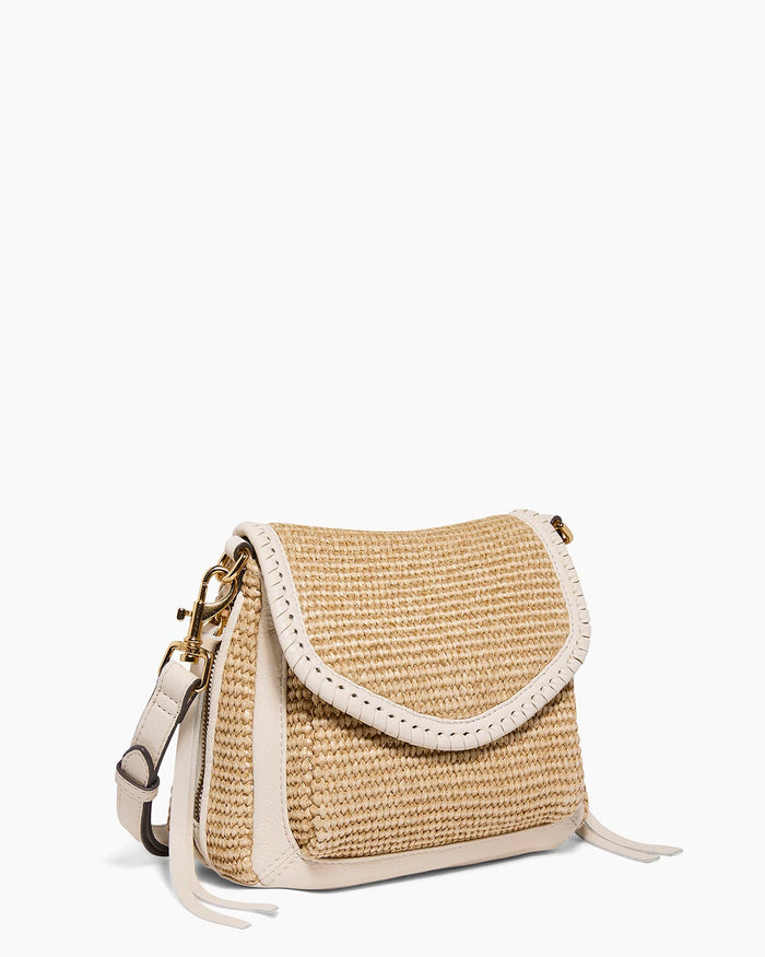 Aimee Kestenberg All For Love Mini Crossbody Natural Raffia