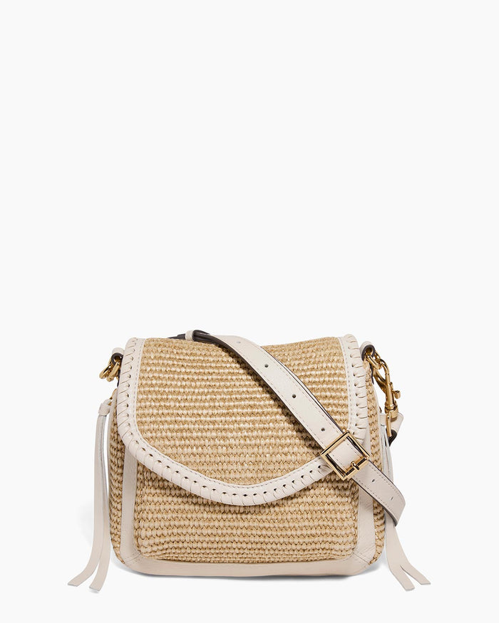 aimee kestenberg All For Love Mini Crossbody Natural Raffia