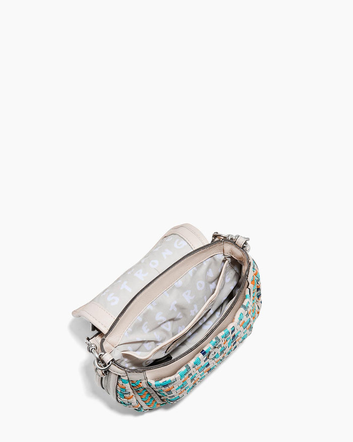 Aimee Kestenberg All For Love Novelty Mini Crossbody Multi Woven