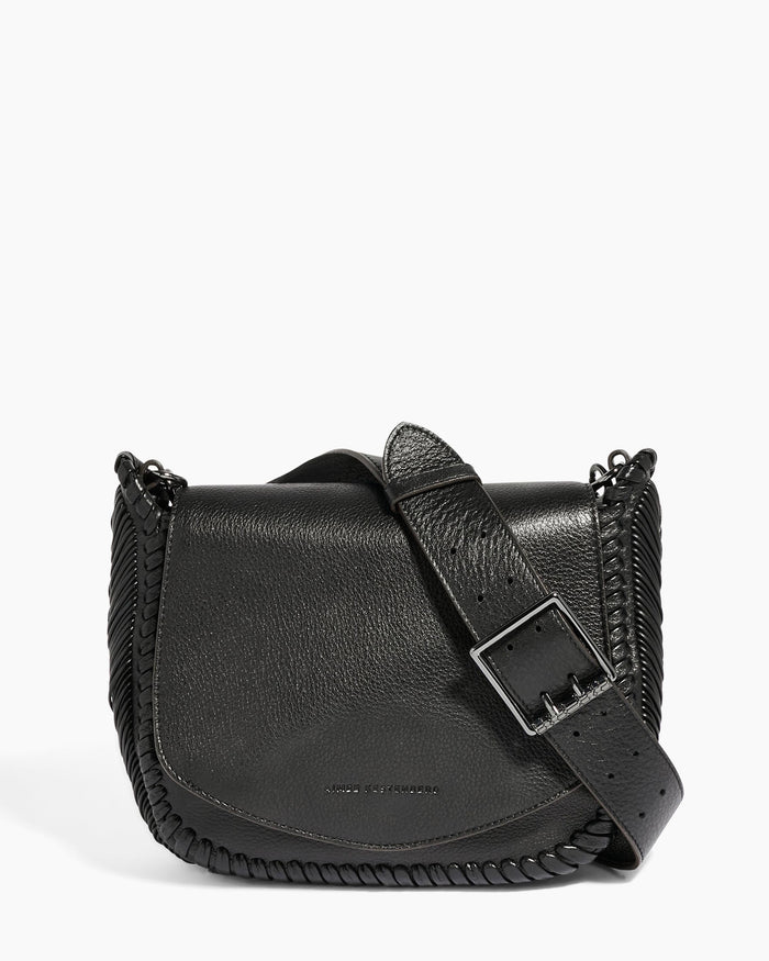 aimee kestenberg All For Love Saddle Crossbody Black