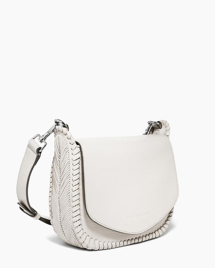 Aimee Kestenberg All For Love Saddle Crossbody Chalk