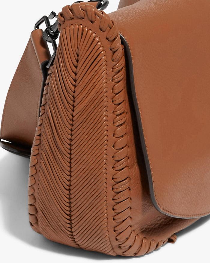 Aimee Kestenberg All For Love Saddle Crossbody Chestnut