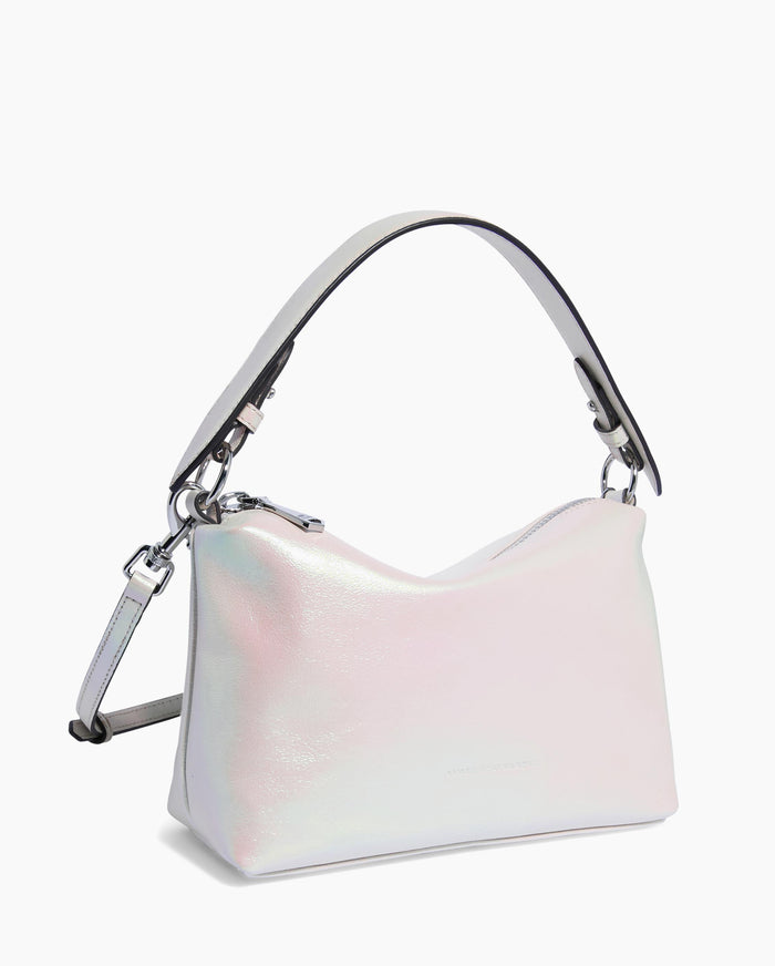 Aimee Kestenberg Ava Convertible Shoulder White Iridescent