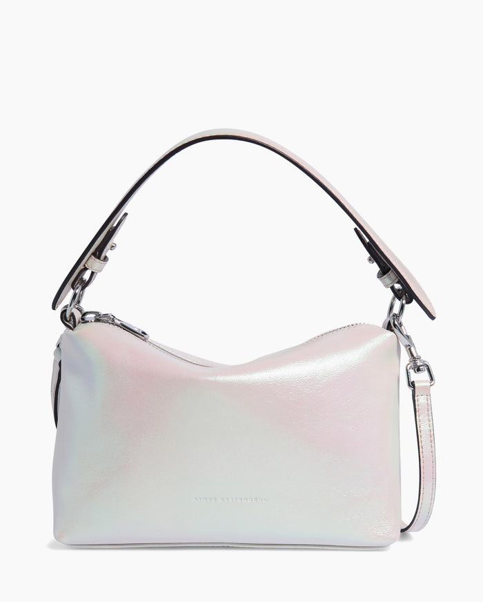 aimee kestenberg Ava Convertible Shoulder White Iridescent