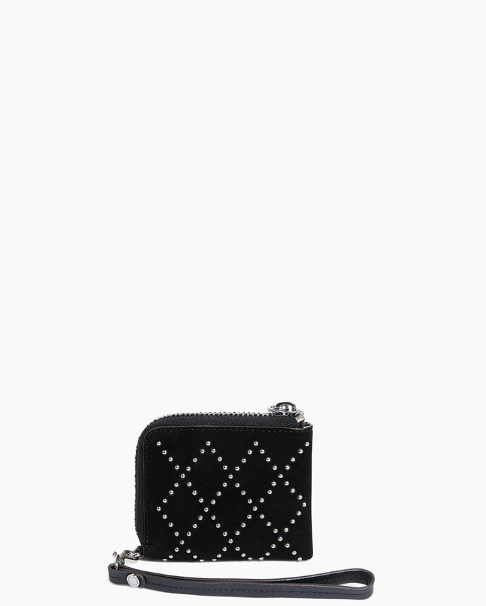 Aimee Kestenberg Ava Wristlet Wallet With RFID Lattice Studs