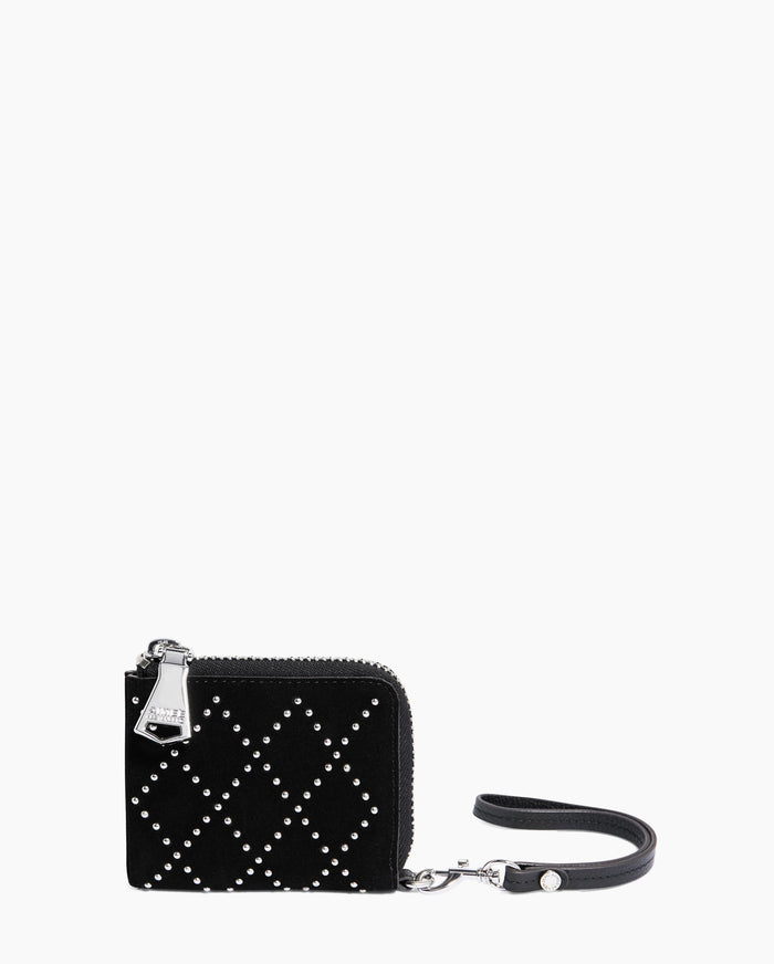 aimee kestenberg Ava Wristlet Wallet With RFID Lattice Studs