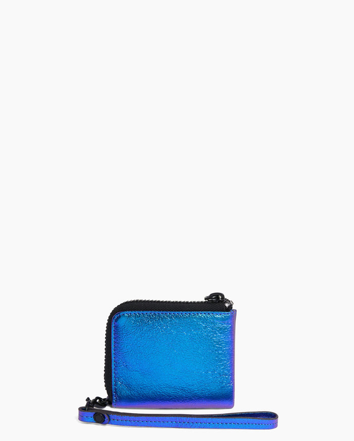 Aimee Kestenberg Ava Wristlet Wallet With RFID Midnight Metallic