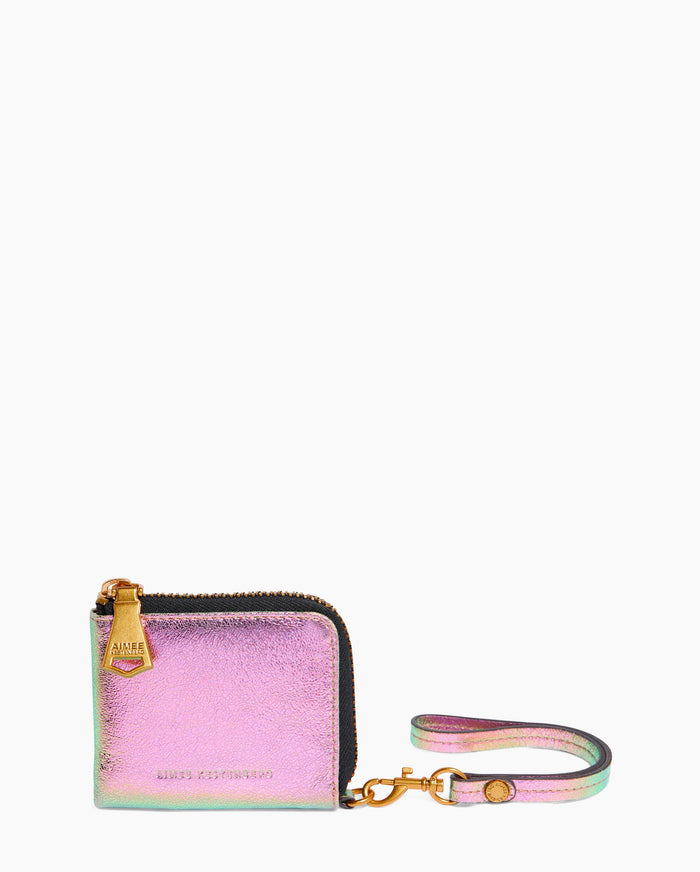 aimee kestenberg Ava Wristlet Wallet With RFID Mystic Iridescent