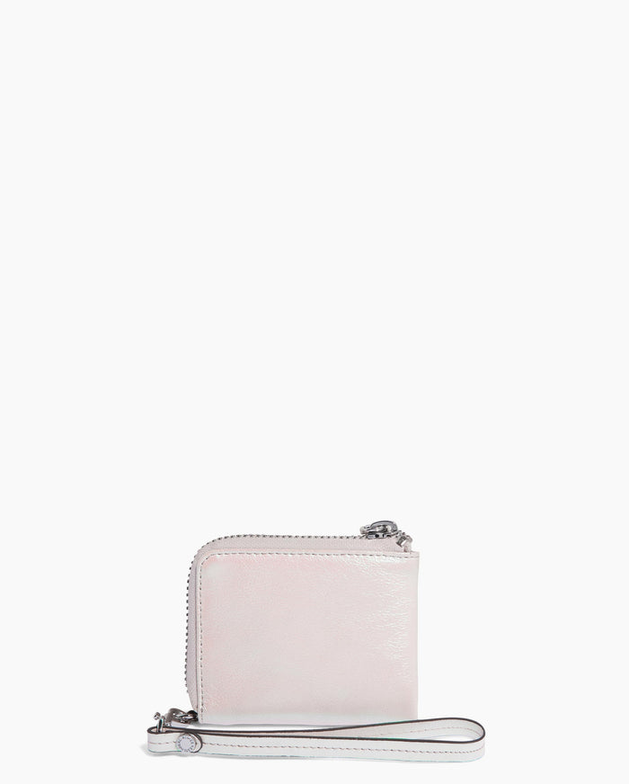 Aimee Kestenberg Ava Wristlet Wallet With RFID White Iridescent