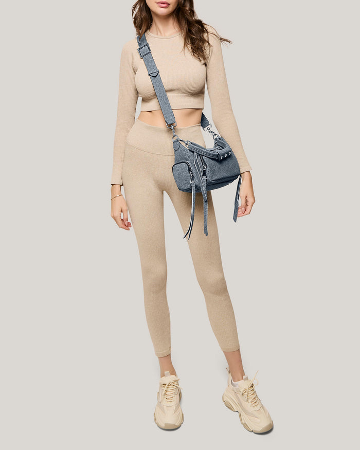 Aimee Kestenberg Away We Go Convertible Shoulder Dark Denim