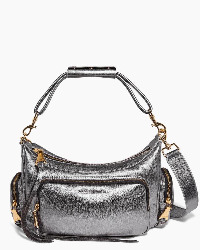 aimee kestenberg Away We Go Convertible Shoulder Pewter Metallic