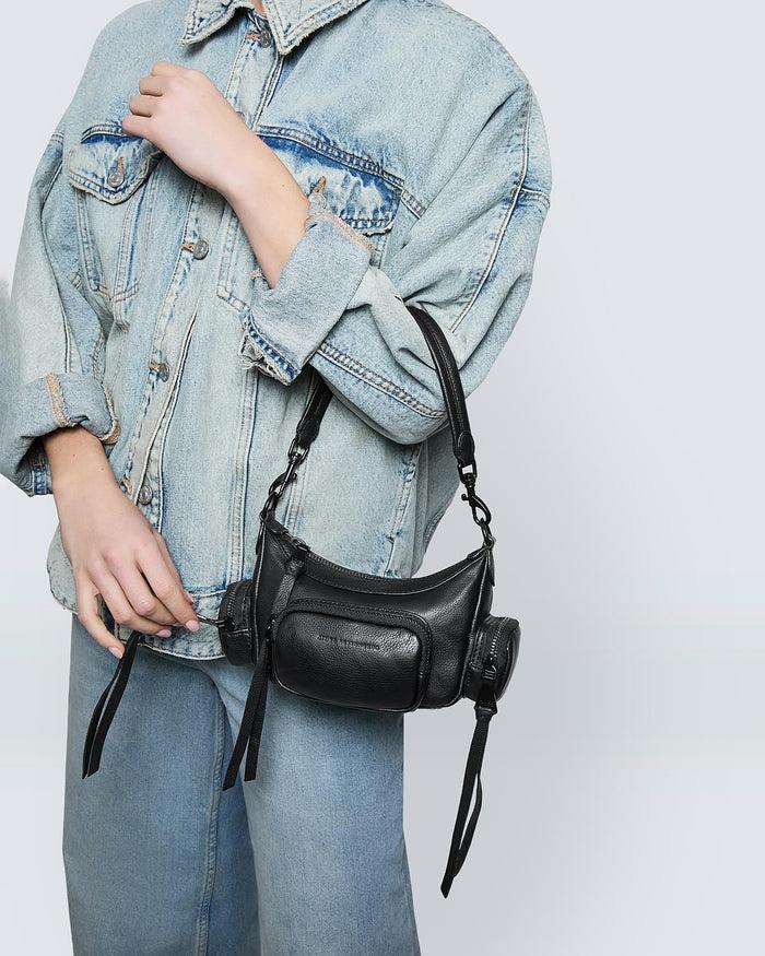 Aimee Kestenberg Away We Go Mini Convertible Crossbody Black