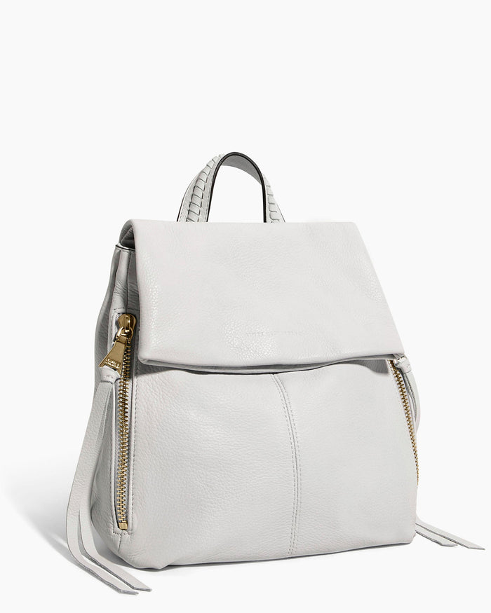 Aimee Kestenberg Bali Backpack Cloud With Shiny Gold