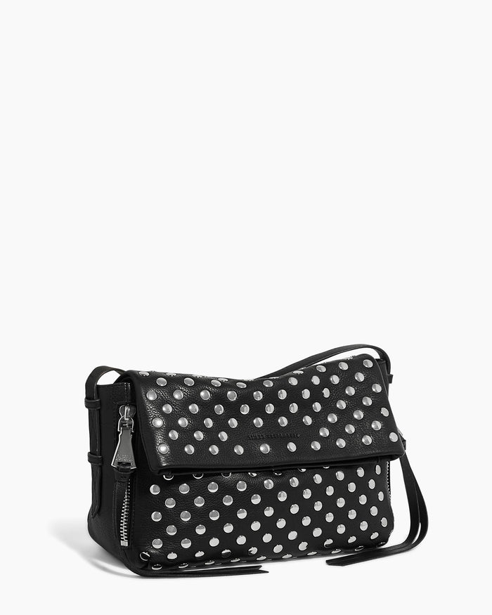 Aimee Kestenberg Bali Novelty Crossbody Black With Disco Studs