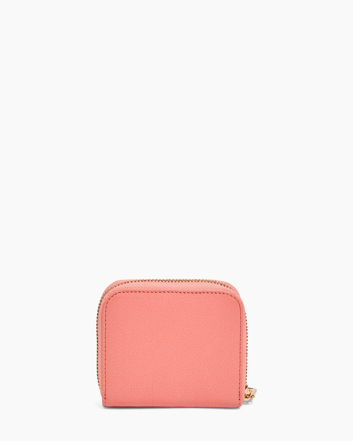Aimee Kestenberg Bowery Double Zip Around Wallet Cosmic Coral