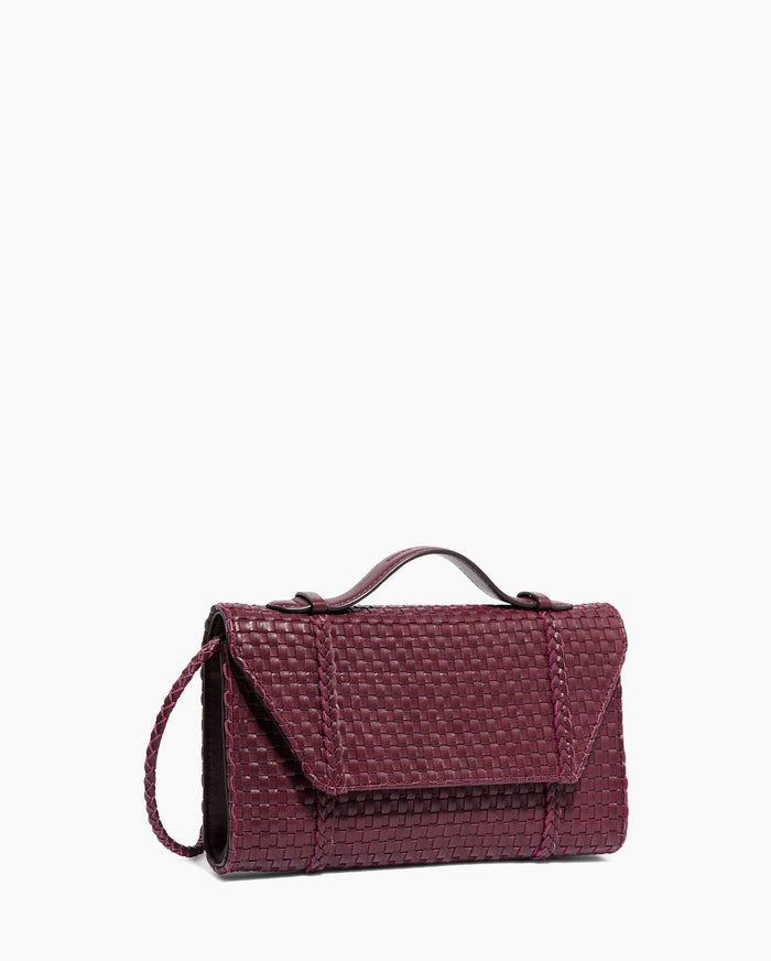 Aimee Kestenberg Chelsea Convertible Clutch Royal Plum