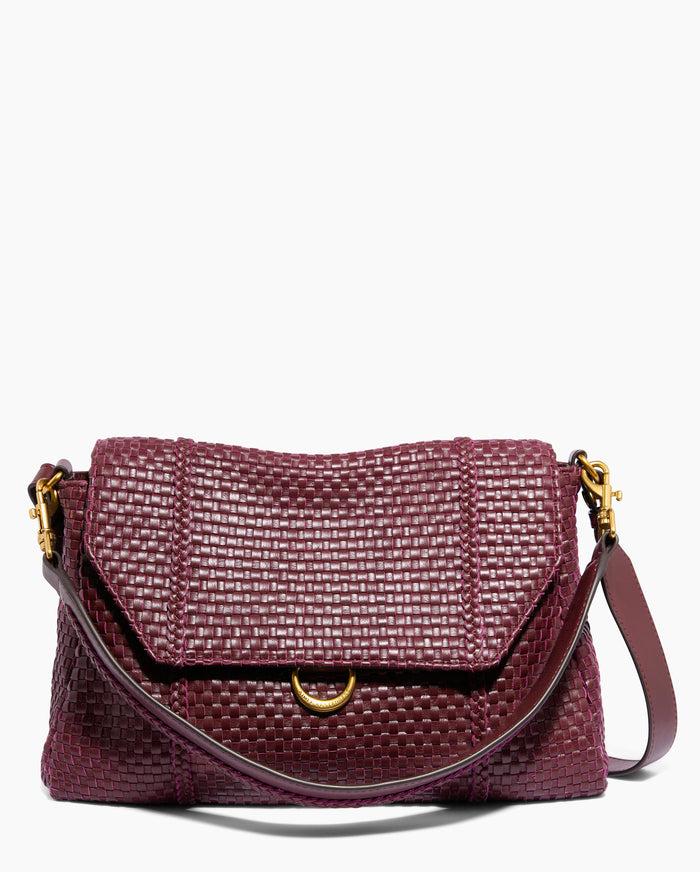 aimee kestenberg Chelsea Convertible Flap Shoulder Royal Plum