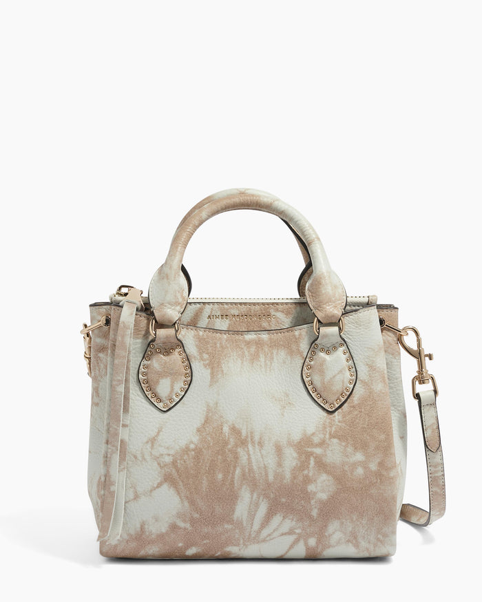aimee kestenberg Classified Mini Satchel Oat Tie Dye