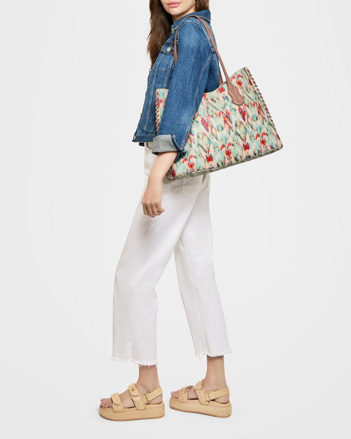 Aimee Kestenberg Complete Me Novelty Tote Ikat Multi