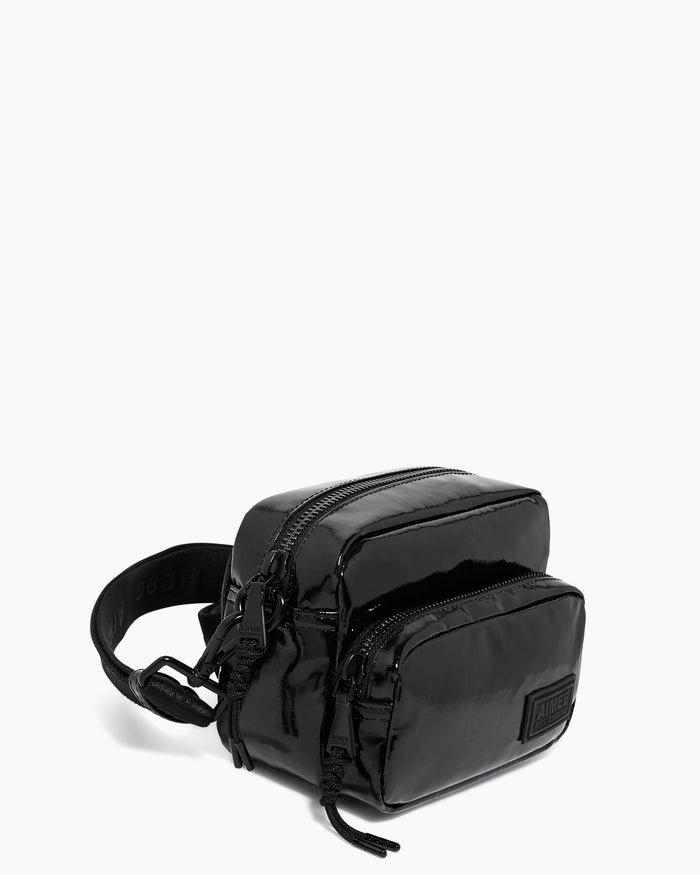 Aimee Kestenberg Dakota Nylon Camera Crossbody Black Ripstop