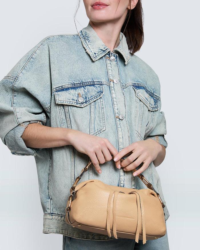 Aimee Kestenberg Dumpling Convertible Handheld Camel