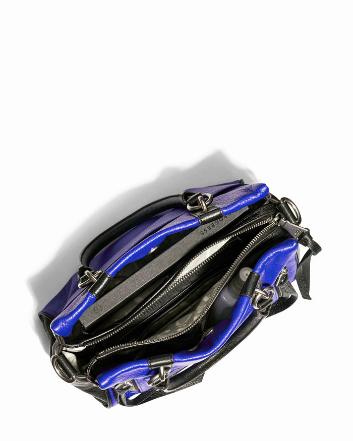 Aimee Kestenberg Fairest Of Them All Triple Entry Satchel Cobalt