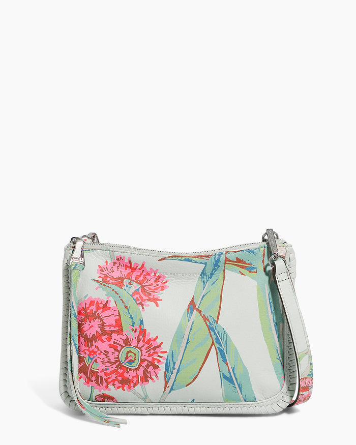 aimee kestenberg Famous Double Top Zip Crossbody Eucalyptus Print