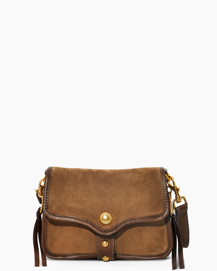 aimee kestenberg Great Escape Mini Crossbody Coffee Suede