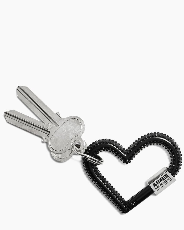 Aimee Kestenberg It's A Love Thing Heart Carabiner Light Vintage Gold